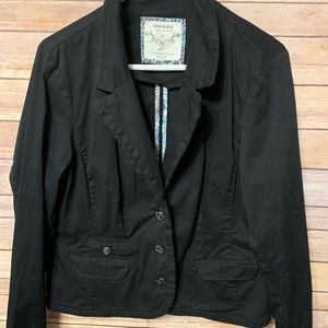 Women’s Sonoma Life Style Black Blazer Size XL
